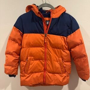 Lands' End Boys Winter ThermoPlume Coat - Size S 6-7